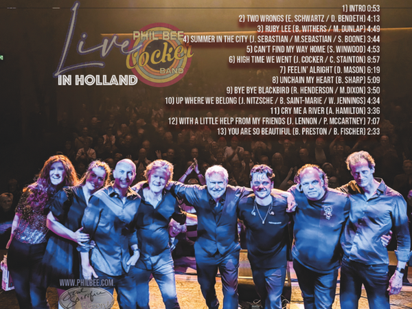 Theater Tour and New Album Phil Bee Cocker Band